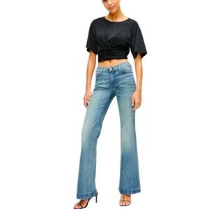 Citizens of Humanity Faye #003 Stretch Low Cut Flare Leg Jeans Size 27